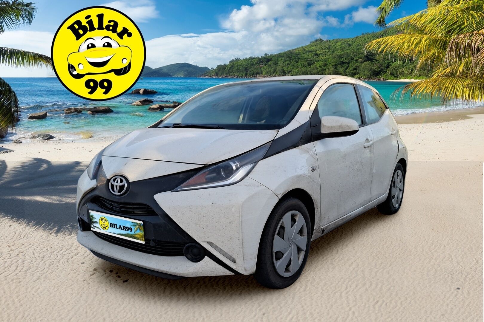 Toyota AYGO 2018 1,0 VVT-i x-play 5ov / Suomi-auto / Bluetooth / Vakkari / Ilmastointi / 2x renkaat ja vanteet - Seuraava katsastus 5.7.2027! - Osta nyt, maksa vasta ensi vuonna