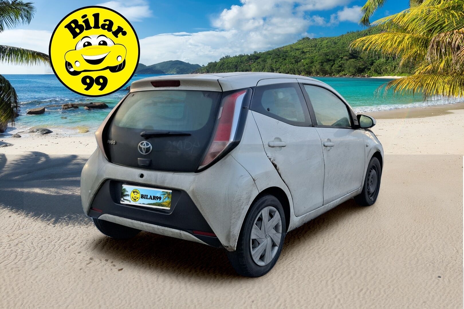 Toyota AYGO 2018 1,0 VVT-i x-play 5ov / Suomi-auto / Bluetooth / Vakkari / Ilmastointi / 2x renkaat ja vanteet - Seuraava katsastus 5.7.2027! - Osta nyt, maksa vasta ensi vuonna