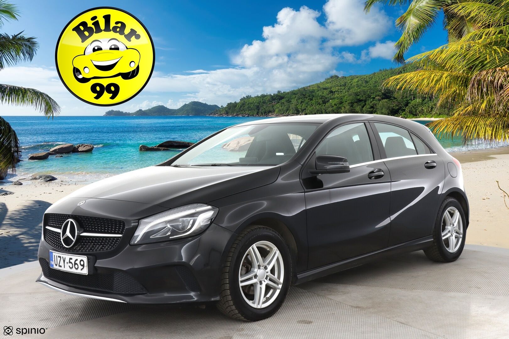 Mercedes-Benz A 2017 180 d A Premium Business * Kahdet renkaat*/ *P-Kamera* / *Juuri Huollettu* - Edullinen premium peli järkevillä kilsoilla!