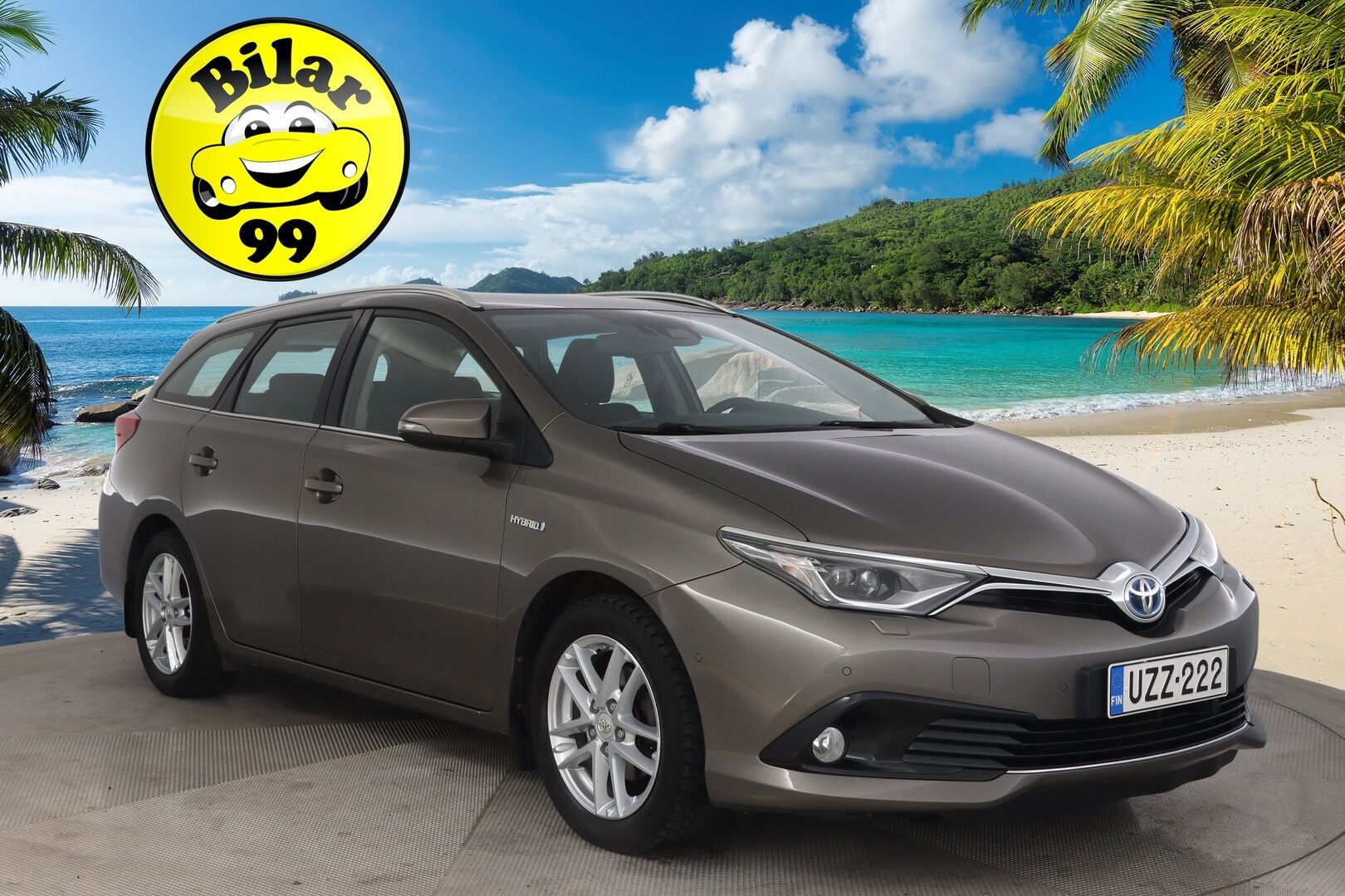 Toyota Auris 2018 Touring Sports 1,8 Hybrid Active * Navi / Vakkari / Lohko / Lane assist / Toyota Online* - 2x renkaat vanteilla / siisti / Taloudellinen / BT * 