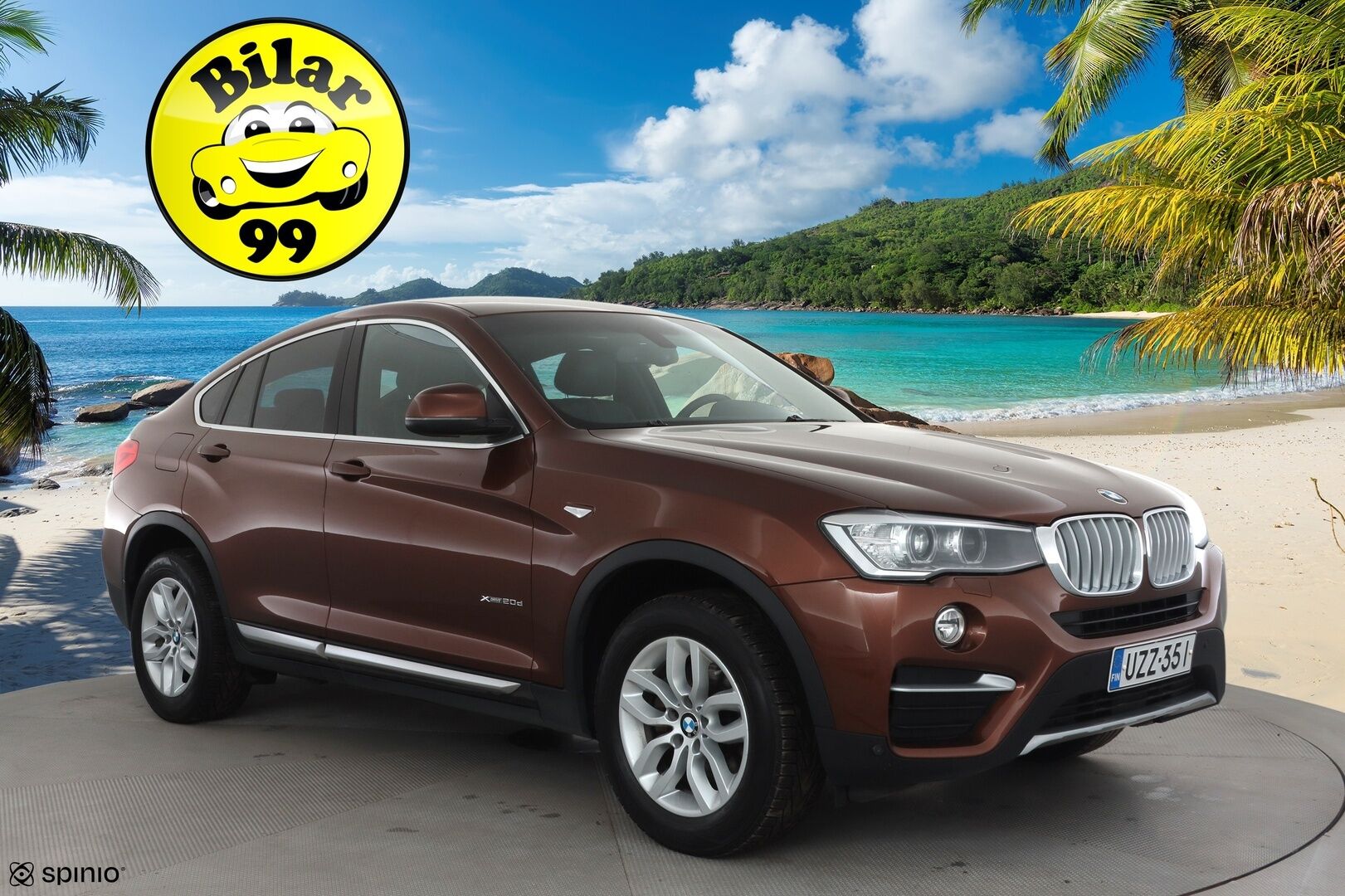 BMW X4 2018 F26 xDrive20d A Business Pro xLine * Webasto / Koukku / Adapt.Xenon / HiFi / Sportnahat / P.Tutkat / Navi * - Comfort Access / Facelift / Suomi-auto / Kahdet renkaat aluvanteilla / Merkkihuollot