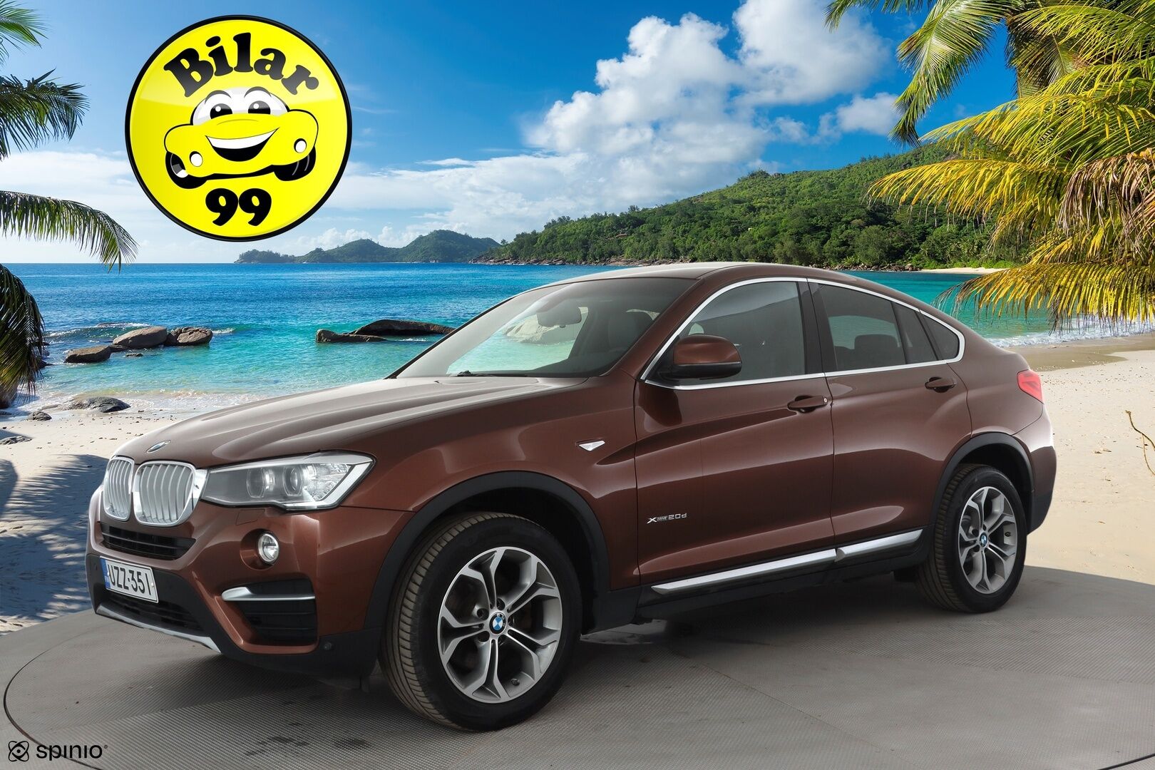 BMW X4 2018 F26 xDrive20d A Business Pro xLine * Webasto / Koukku / Adapt.Xenon / HiFi / Sportnahat / P.Tutkat / Navi * - Comfort Access / Facelift / Suomi-auto / Kahdet renkaat aluvanteilla / Merkkihuollot