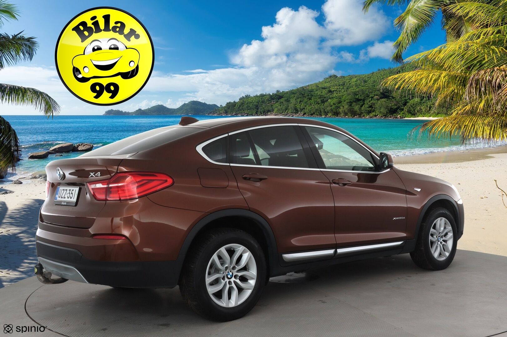 BMW X4 2018 F26 xDrive20d A Business Pro xLine * Webasto / Koukku / Adapt.Xenon / HiFi / Sportnahat / P.Tutkat / Navi * - Comfort Access / Facelift / Suomi-auto / Kahdet renkaat aluvanteilla / Merkkihuollot