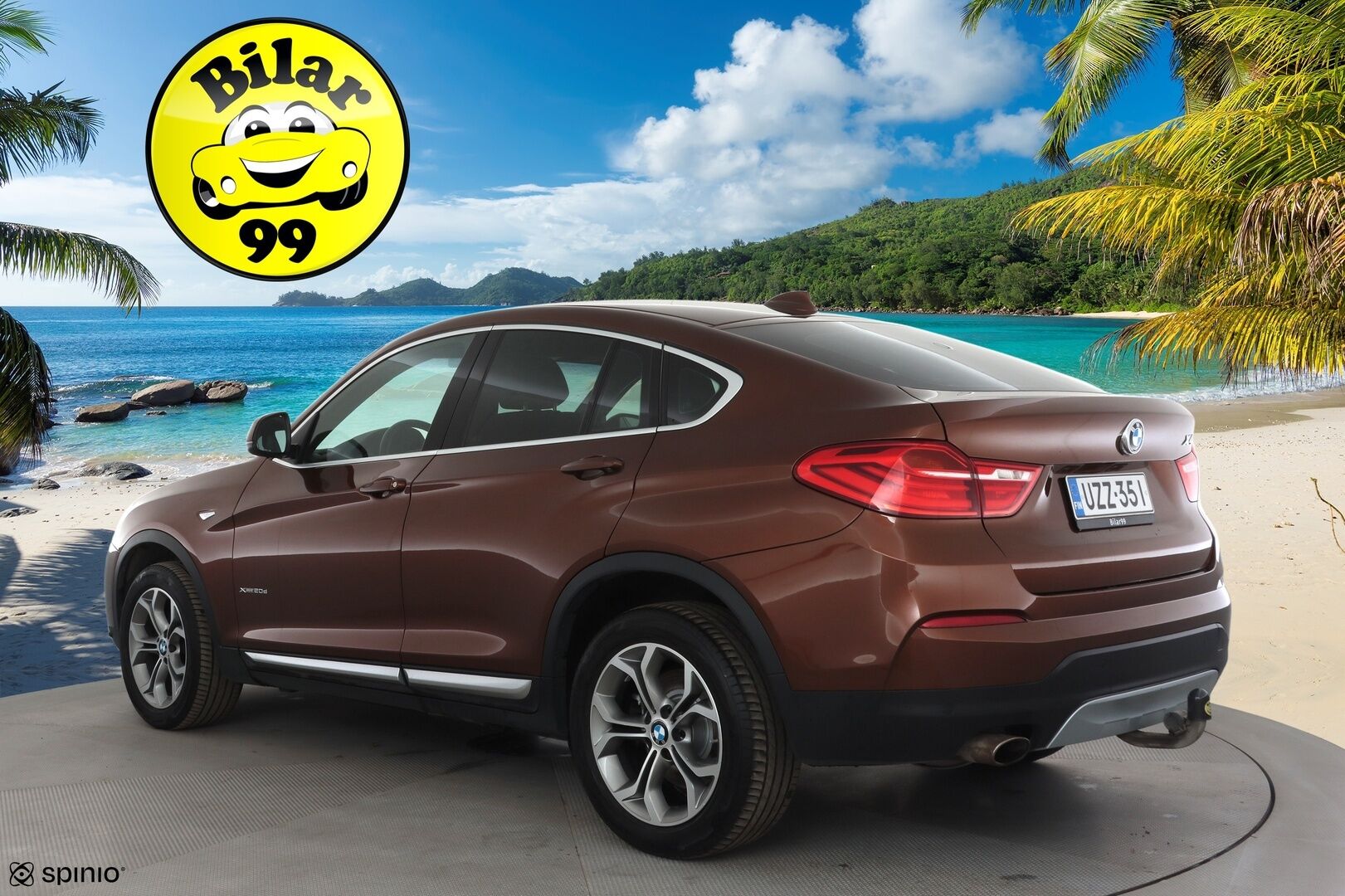 BMW X4 2018 F26 xDrive20d A Business Pro xLine * Webasto / Koukku / Adapt.Xenon / HiFi / Sportnahat / P.Tutkat / Navi * - Comfort Access / Facelift / Suomi-auto / Kahdet renkaat aluvanteilla / Merkkihuollot