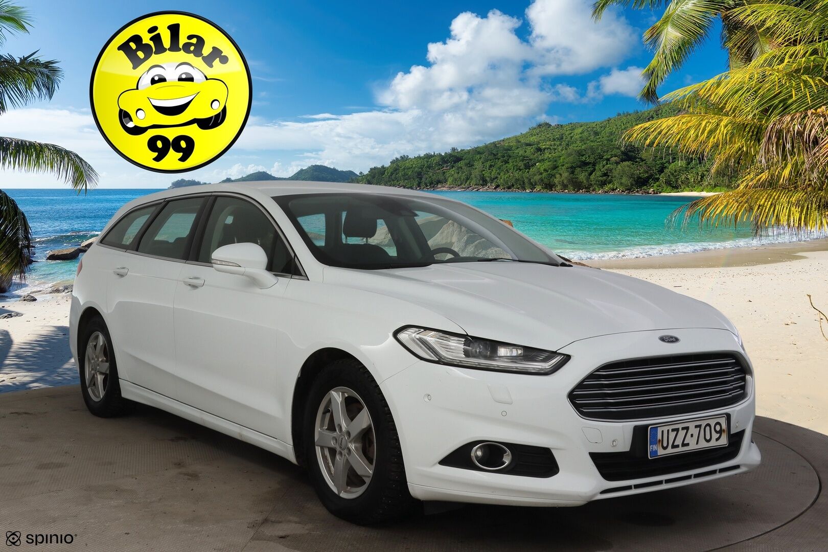 Ford Mondeo 2018 1,5 TDCi 120hv ECOnetic M6 Trend Wagon * Webasto / Vakionopeudensäädin / Lämmitettävä tuulilasi / P-Tutkat * - Suomi-auto / Apple &  Android 