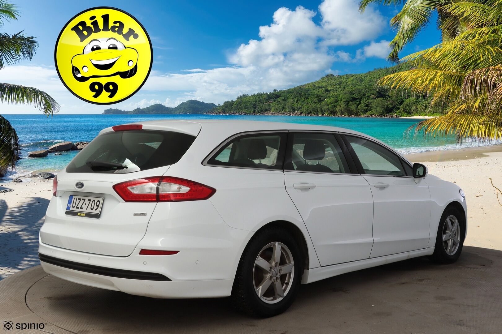 Ford Mondeo 2018 1,5 TDCi 120hv ECOnetic M6 Trend Wagon * Webasto / Vakionopeudensäädin / Lämmitettävä tuulilasi / P-Tutkat * - Suomi-auto / Apple &  Android 