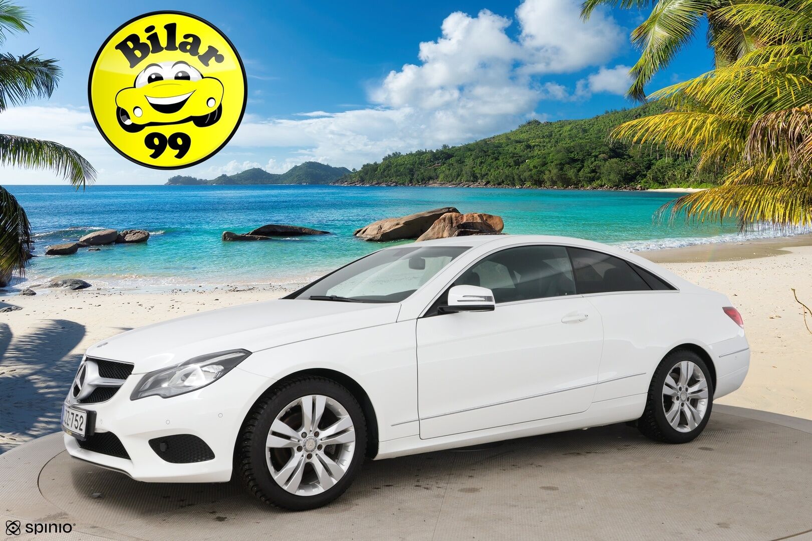 Mercedes-Benz E 2015 200 BE Coupé A * Lohko + sisä / P. Tutkat / Puolinahat / Navi / Juuri huollettu / 2x Hyvät renkaat * - Uudet Nokian nastat / Upea yksilö - HULLUT AVAJAISHULINAT KORKOTARJOUS 3,29 %