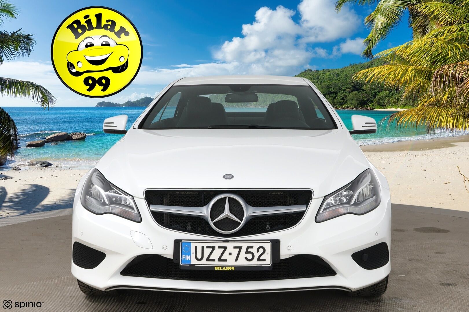 Mercedes-Benz E 2015 200 BE Coupé A / Lohko + sisä / P. Tutkat / Puolinahat / Navi / Juuri huollettu / 2x Hyvät renkaat - Juuri Saapunut! Upea yksilö