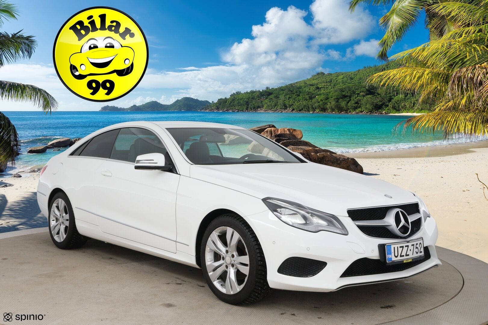 Mercedes-Benz E 2015 200 BE Coupé A * Lohko + sisä / P. Tutkat / Puolinahat / Navi / Juuri huollettu / 2x Hyvät renkaat * - Uudet Nokian nastat / Upea yksilö - HULLUT AVAJAISHULINAT KORKOTARJOUS 3,29 %