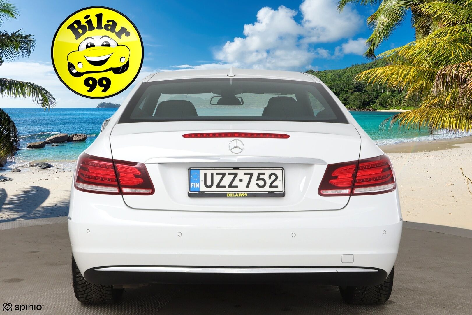 Mercedes-Benz E 2015 200 BE Coupé A / Lohko + sisä / P. Tutkat / Puolinahat / Navi / Juuri huollettu / 2x Hyvät renkaat - Juuri Saapunut! Upea yksilö