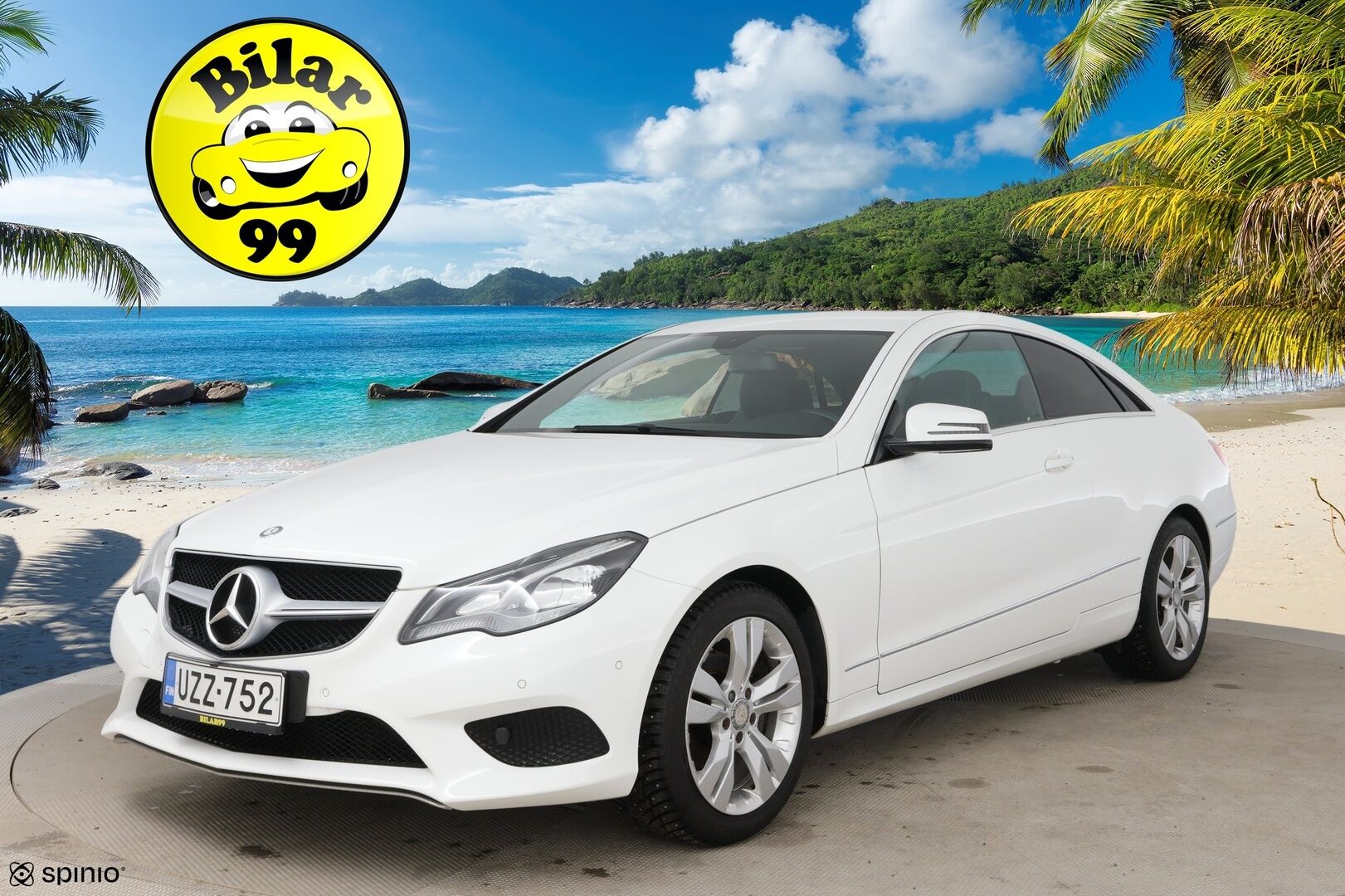 Mercedes-Benz E 2015 200 BE Coupé A * Lohko + sisä / P. Tutkat / Puolinahat / Navi / Juuri huollettu / 2x Hyvät renkaat * - Uudet Nokian nastat / Upea yksilö - HULLUT AVAJAISHULINAT KORKOTARJOUS 3,29 %