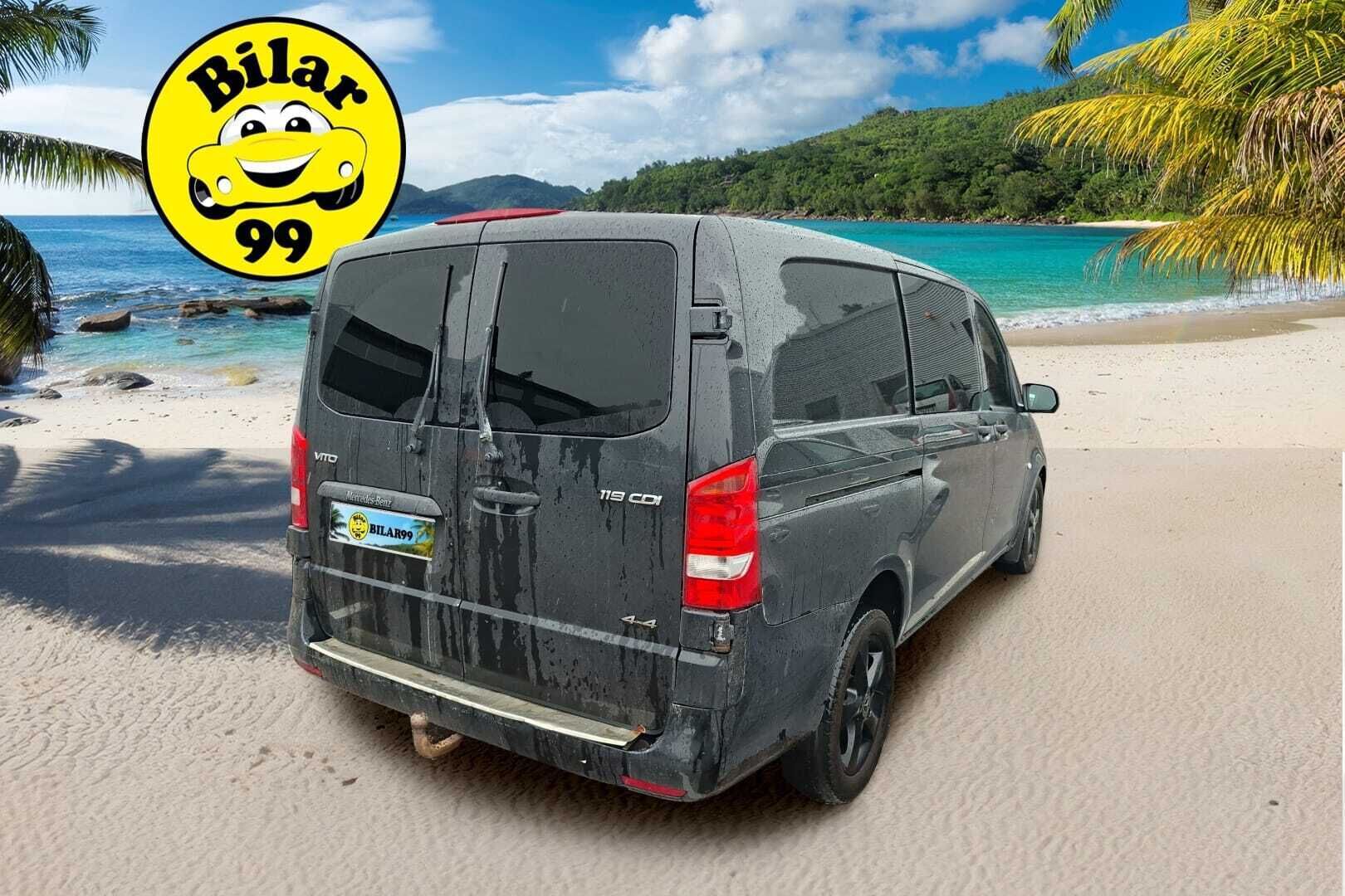 Mercedes-Benz Vito 2018 119CDI 4x4-3,05/32K keskipitkä A2 A - | Black Edition | Vakkari | Nahat | Vetokoukku | 2.1 L Diesel |