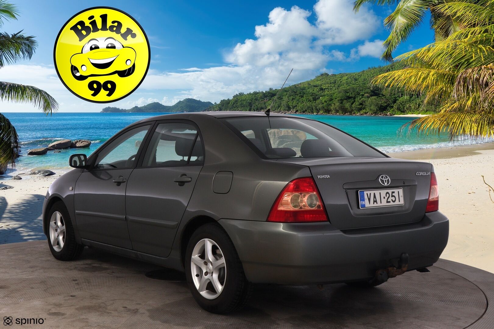 Toyota Corolla 2005 4D COROLLA SEDAN 1.6-ZZE121L-DEMNKW/260 - https://huutokaupat.com/kohde/5681115/toyota-corolla-2005