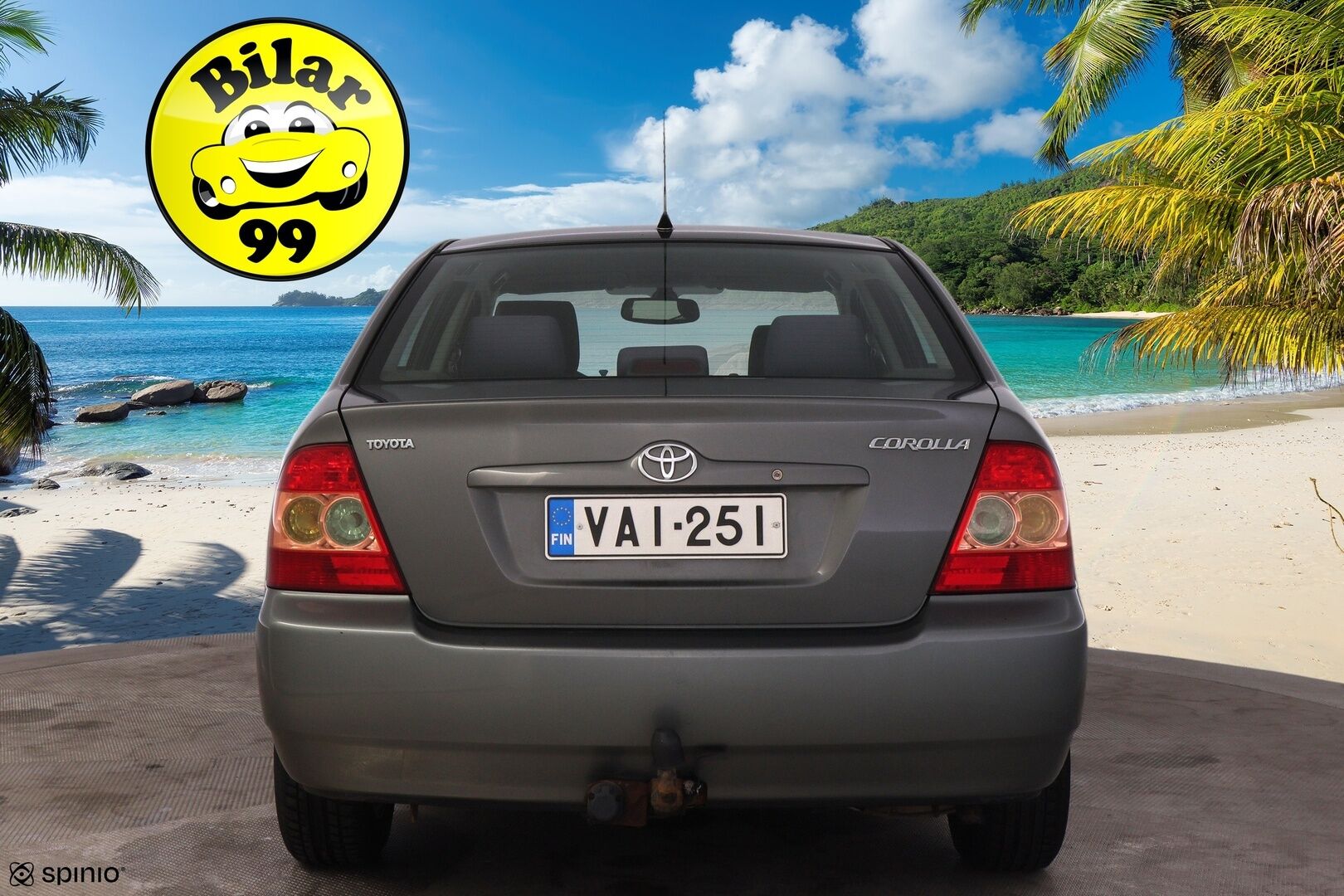 Toyota Corolla 2005 4D COROLLA SEDAN 1.6-ZZE121L-DEMNKW/260 - https://huutokaupat.com/kohde/5681115/toyota-corolla-2005