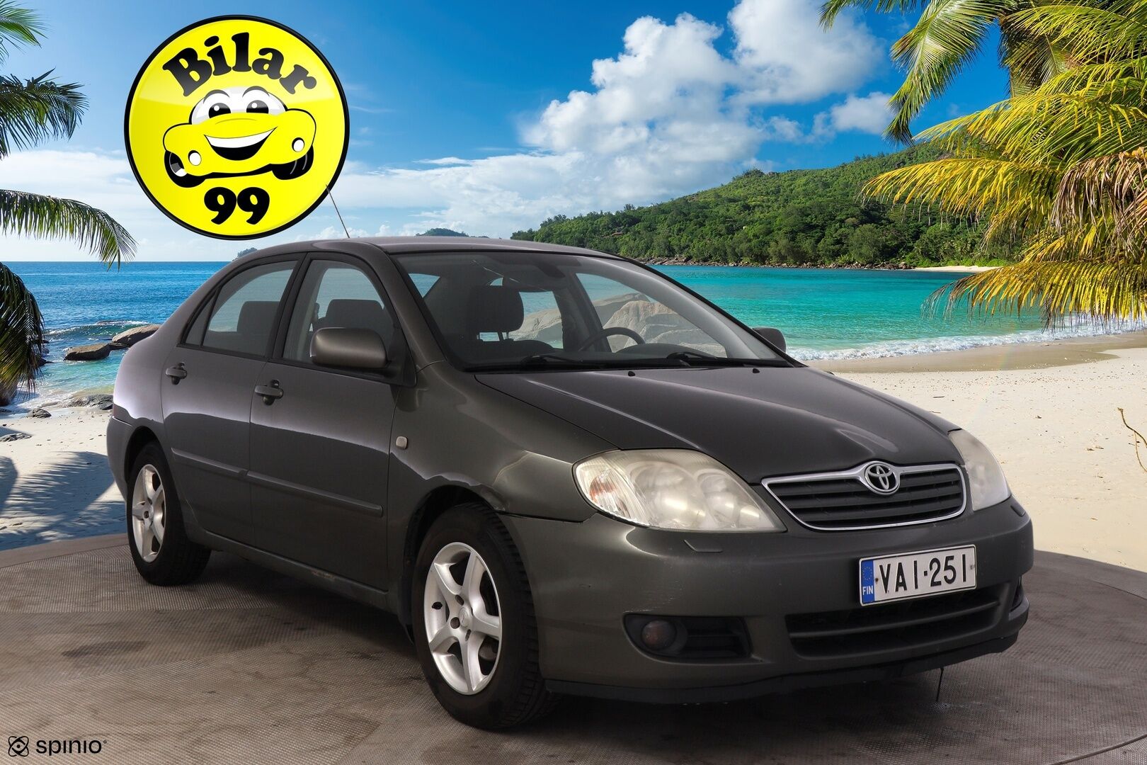 Toyota Corolla 2005 4D COROLLA SEDAN 1.6-ZZE121L-DEMNKW/260 - https://huutokaupat.com/kohde/5681115/toyota-corolla-2005
