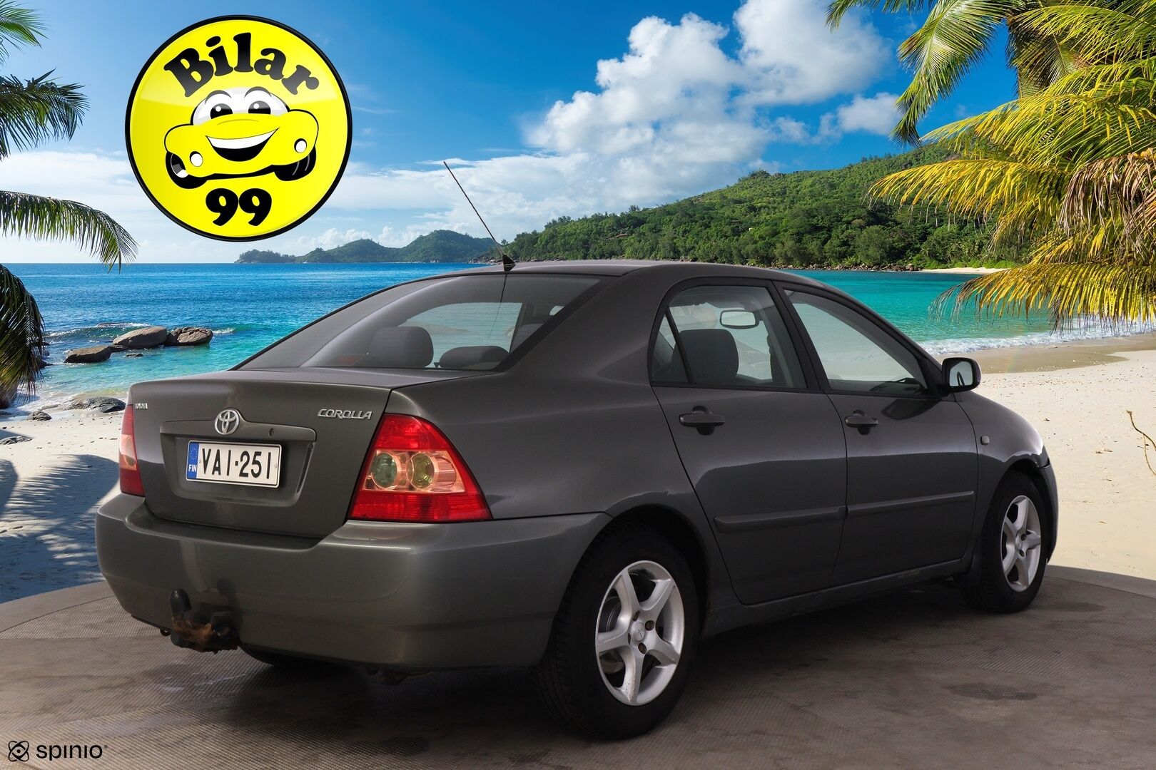 Toyota Corolla 2005 4D COROLLA SEDAN 1.6-ZZE121L-DEMNKW/260 - https://huutokaupat.com/kohde/5681115/toyota-corolla-2005