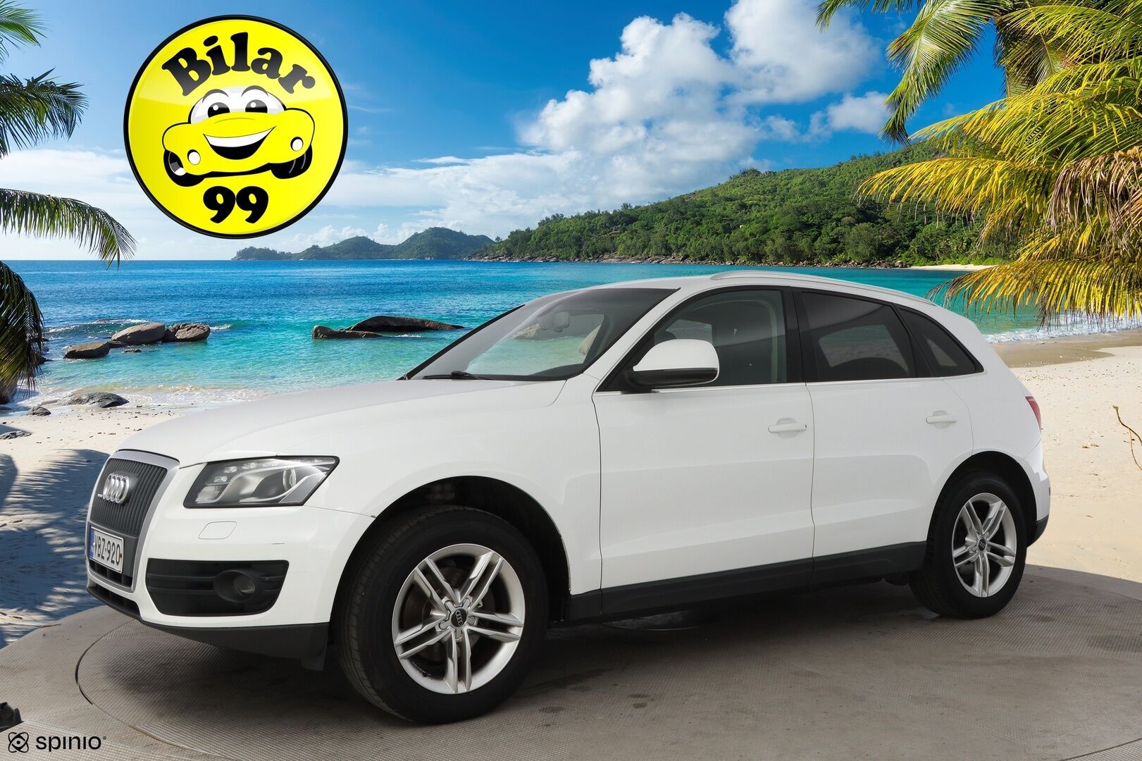 Audi Q5 2009 2.0 TFSI S-tronic Quattro - *NAHKA-ALCANTARA / LASIKATTO / SÄHKÖKONTTI / VETOKOUKKU / VAKKARI* *MYYDÄÄN HUUTOKAUPAT.COMISSA!!