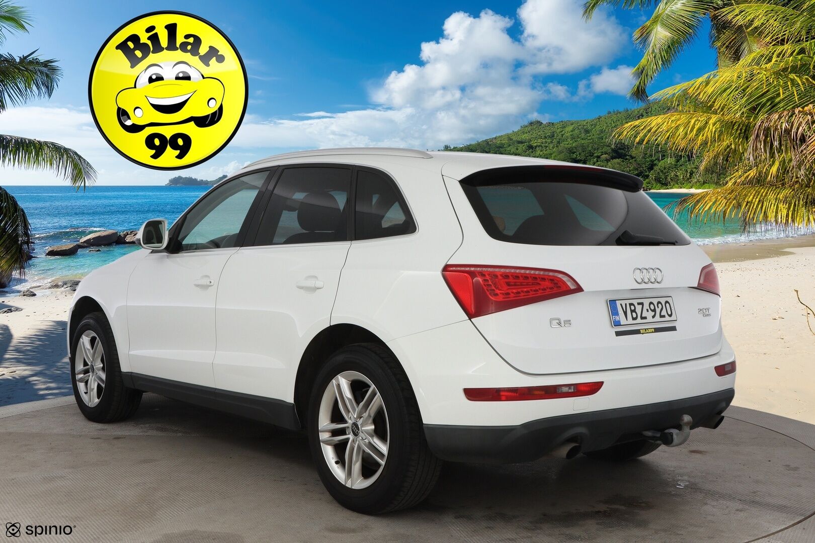 Audi Q5 2009 2.0 TFSI S-tronic Quattro - *NAHKA-ALCANTARA / LASIKATTO / SÄHKÖKONTTI / VETOKOUKKU / VAKKARI* *MYYDÄÄN HUUTOKAUPAT.COMISSA!!