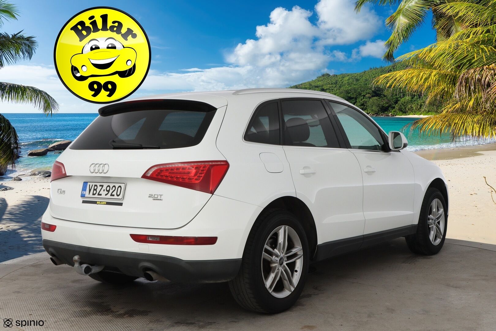 Audi Q5 2009 2.0 TFSI S-tronic Quattro - *NAHKA-ALCANTARA / LASIKATTO / SÄHKÖKONTTI / VETOKOUKKU / VAKKARI* *MYYDÄÄN HUUTOKAUPAT.COMISSA!!