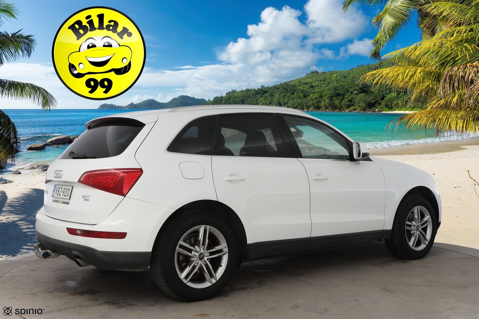 Audi Q5 2009 2.0 TFSI S-tronic Quattro - *NAHKA-ALCANTARA / LASIKATTO / SÄHKÖKONTTI / VETOKOUKKU / VAKKARI* *MYYDÄÄN HUUTOKAUPAT.COMISSA!!