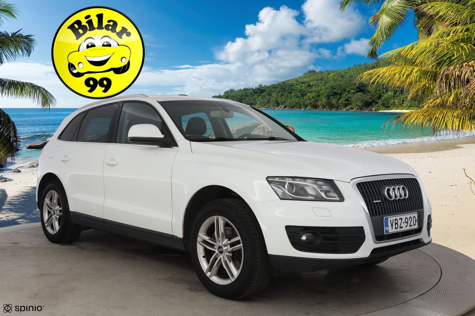 Audi Q5 2009 2.0 TFSI S-tronic Quattro - *NAHKA-ALCANTARA / LASIKATTO / SÄHKÖKONTTI / VETOKOUKKU / VAKKARI* *MYYDÄÄN HUUTOKAUPAT.COMISSA!!