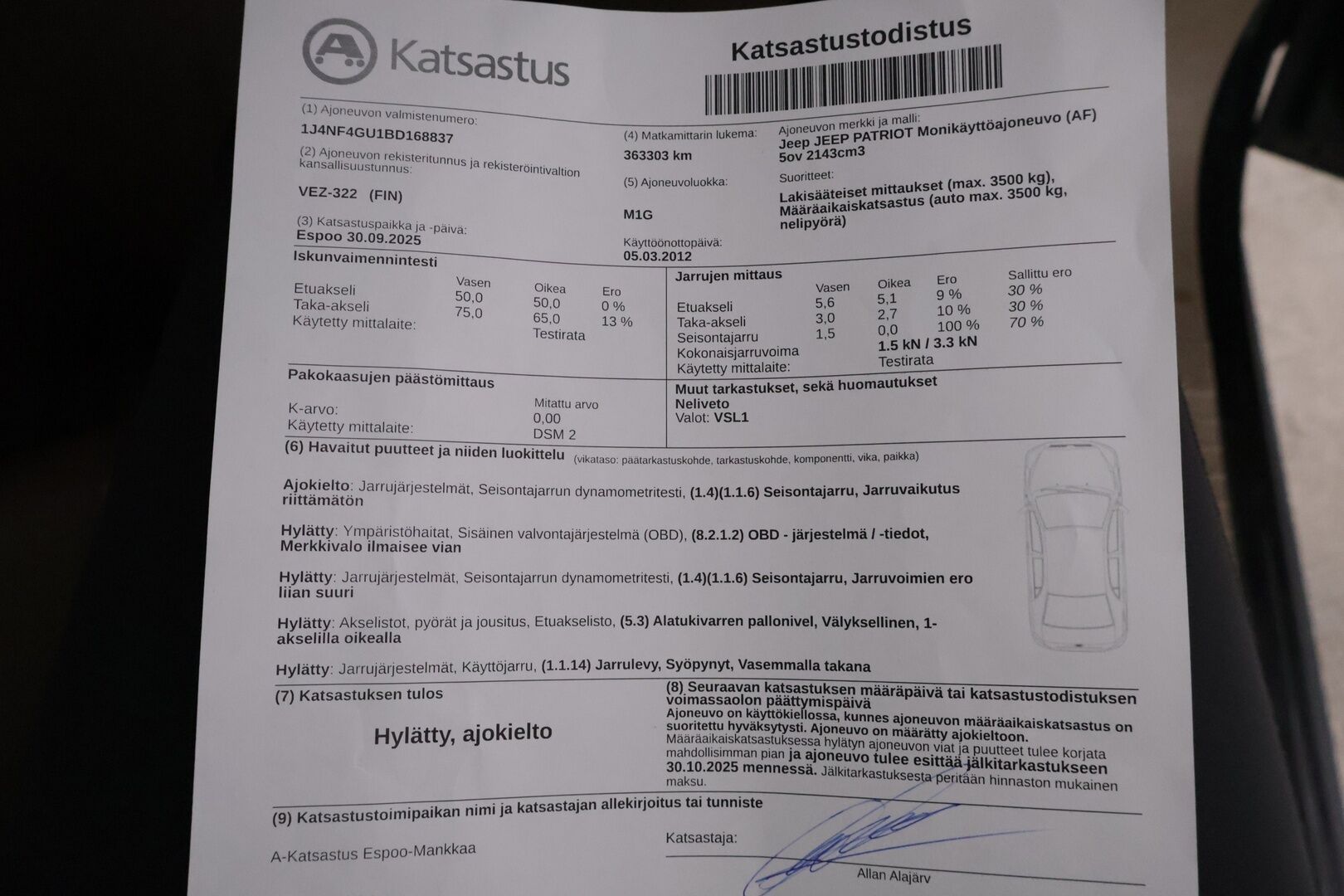 Jeep Patriot 2012 2,2 CRD Limited *YritysOutlet - Myydään vain yrityksille* - *Vaalea nahka sisusta / Koukku / Suomi auto*