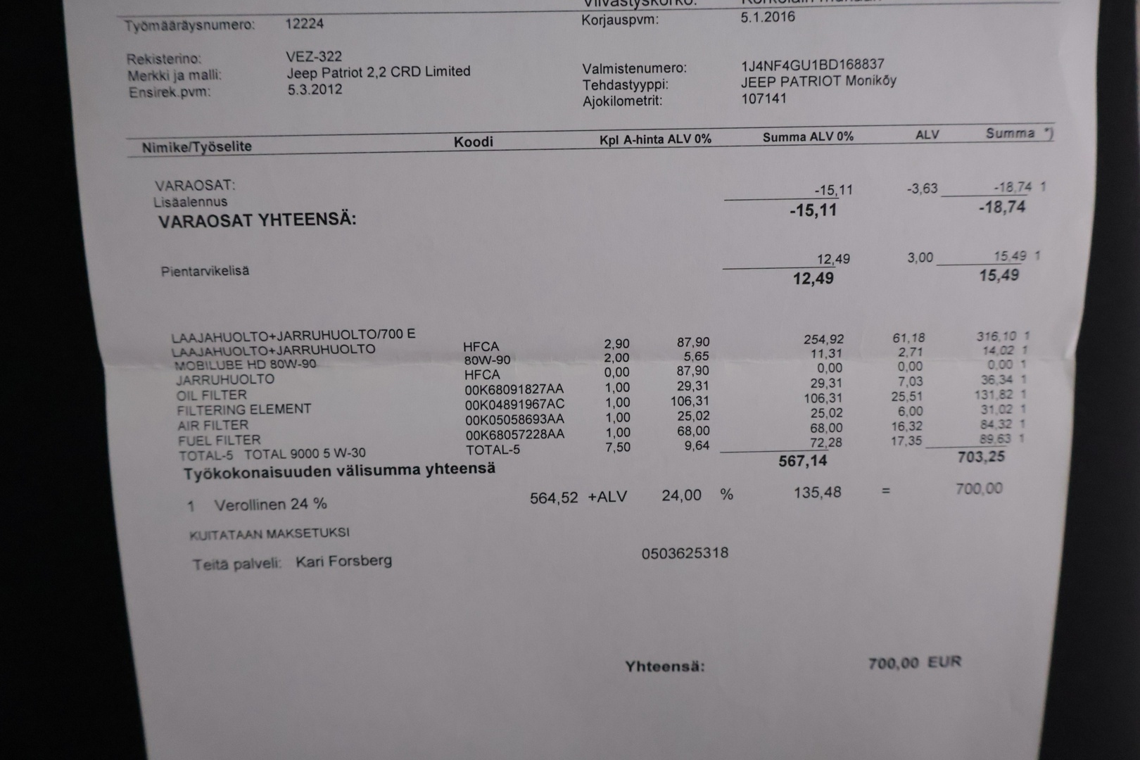 Jeep Patriot 2012 2,2 CRD Limited *YritysOutlet - Myydään vain yrityksille* - *Vaalea nahka sisusta / Koukku / Suomi auto*