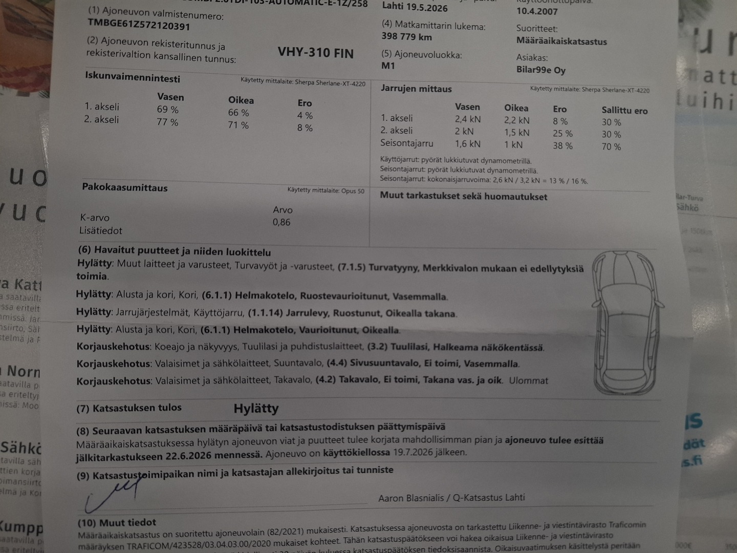 Skoda Octavia 2007 Combi 2.0TDI ***MYYDÄÄN HUUTOKAUPAT.COM*** - ***MYYDÄÄN HUUTOKAUPAT.COM***