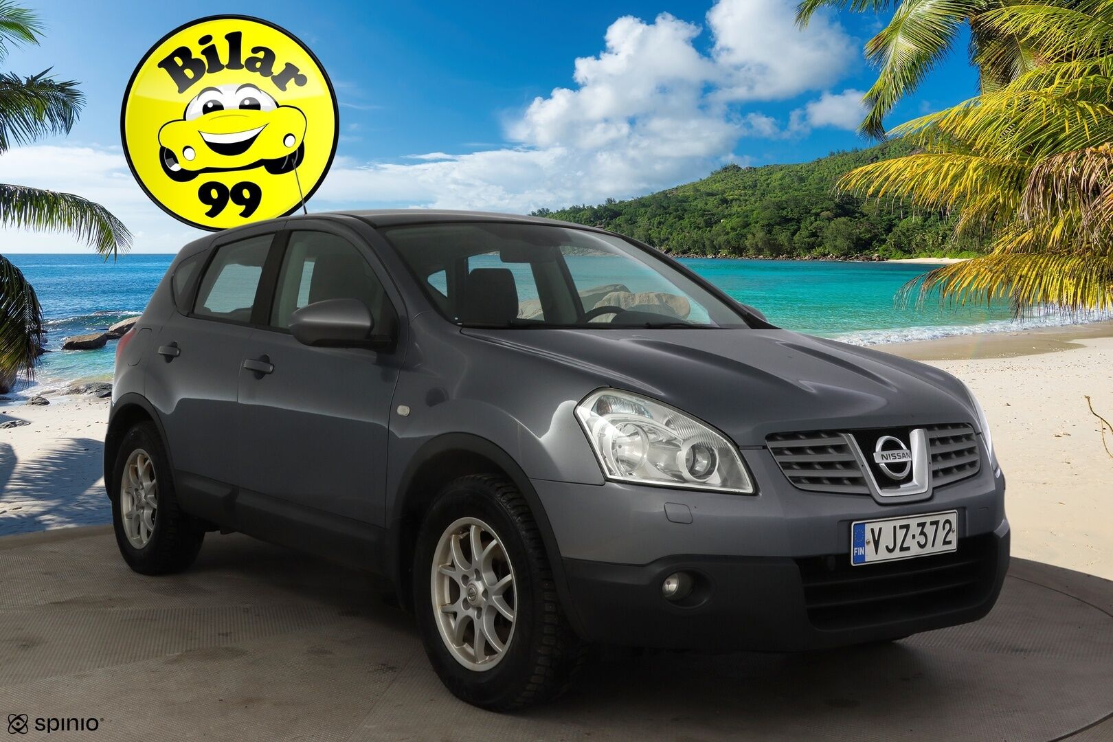 Nissan Qashqai 2010 2,0 Acenta 6 MT 2 WD RPS APR09 * Vakkari / Lohko / Tutkat / Koukku / Autom.ilmastointi 2-alueinen / 2x hyvät renkaat * - * Juuri saapunut / Siistikuntoinen / Hyvin huollettu * - HULLU BLACKWEEK KORKOTARJOUS 2,49%