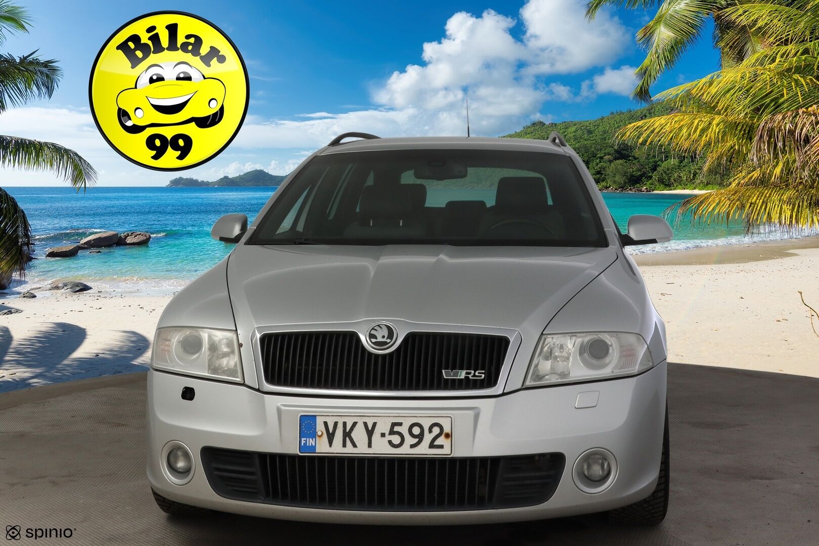 Skoda Octavia 2007 4D OCTAVIA RS COMBI 2.0TD *Yritys Outlet - Myydään vain yrityksille! / Webasto / Vetokoukku / Lohko / Vakkari / Kattokaiteet / Isofix / Kahdet renkaat / *