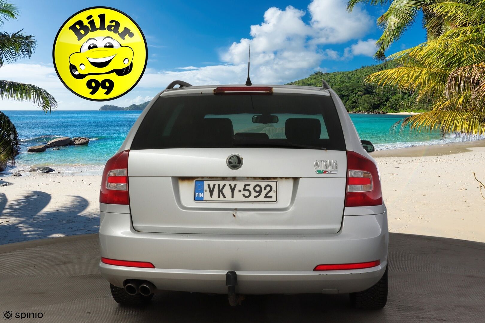 Skoda Octavia 2007 4D OCTAVIA RS COMBI 2.0TD *Yritys Outlet - Myydään vain yrityksille! / Webasto / Vetokoukku / Lohko / Vakkari / Kattokaiteet / Isofix / Kahdet renkaat / *