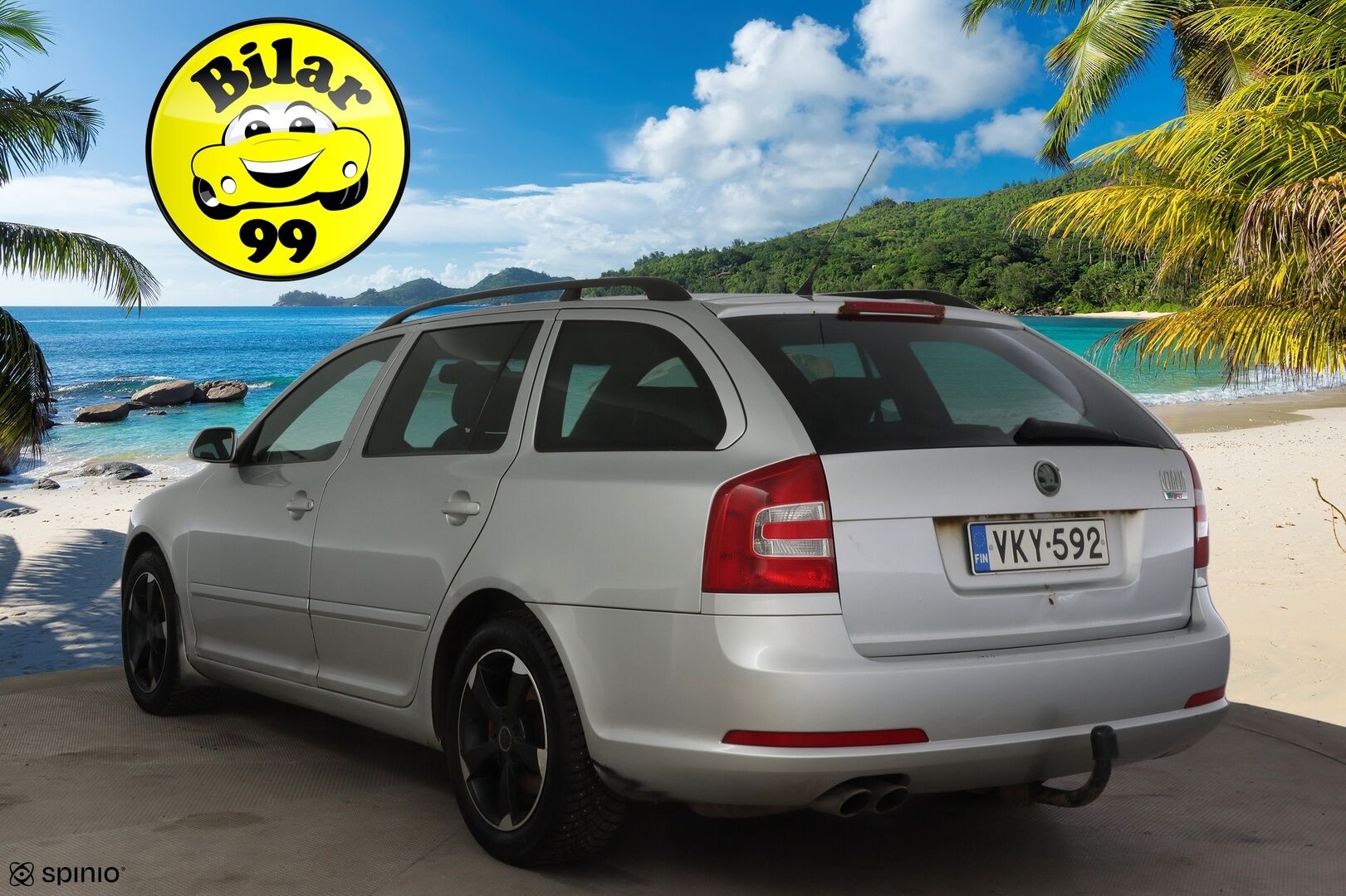 Skoda Octavia 2007 4D OCTAVIA RS COMBI 2.0TD *Yritys Outlet - Myydään vain yrityksille! / Webasto / Vetokoukku / Lohko / Vakkari / Kattokaiteet / Isofix / Kahdet renkaat / *