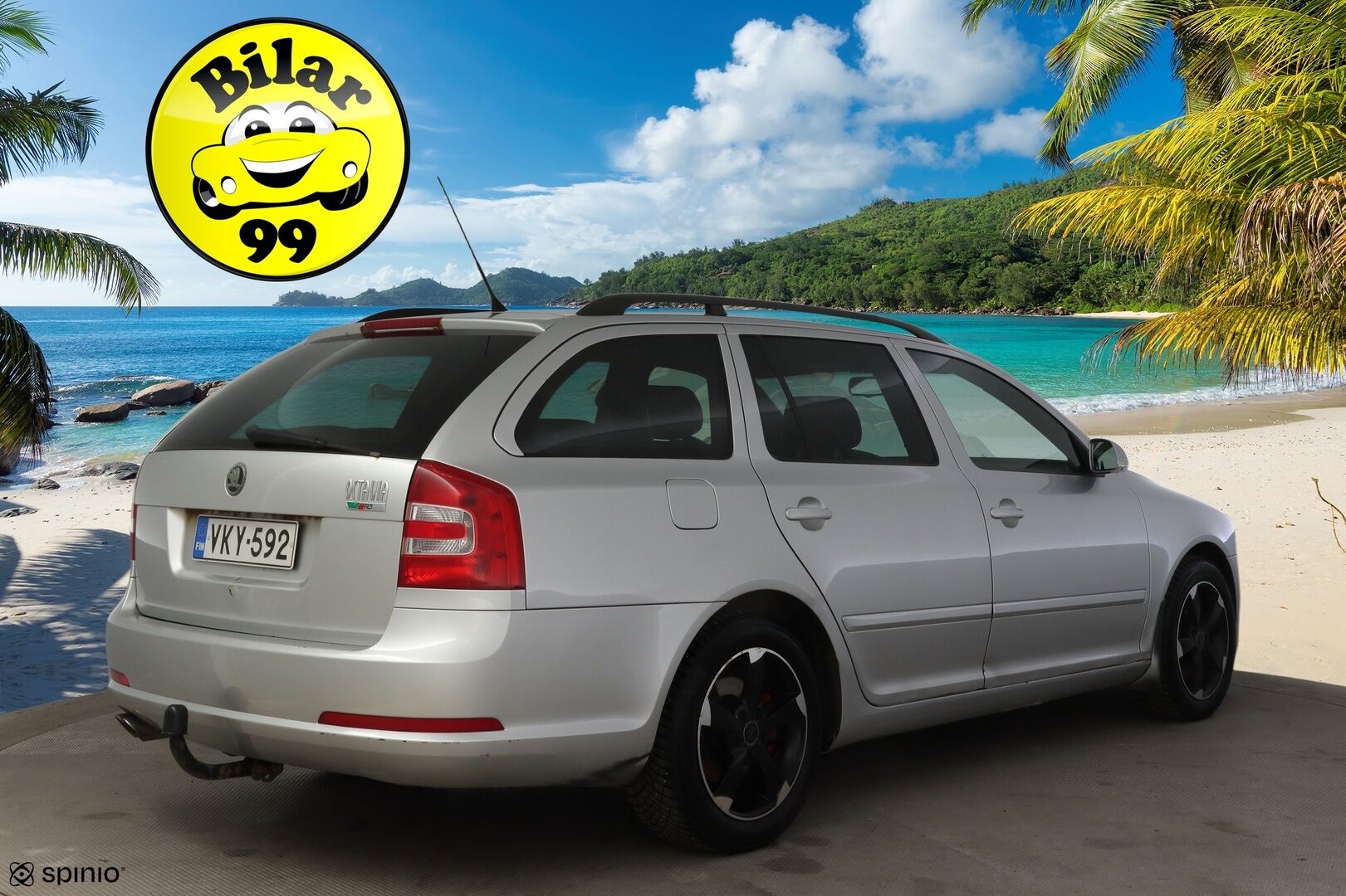 Skoda Octavia 2007 4D OCTAVIA RS COMBI 2.0TD *Yritys Outlet - Myydään vain yrityksille! / Webasto / Vetokoukku / Lohko / Vakkari / Kattokaiteet / Isofix / Kahdet renkaat / *