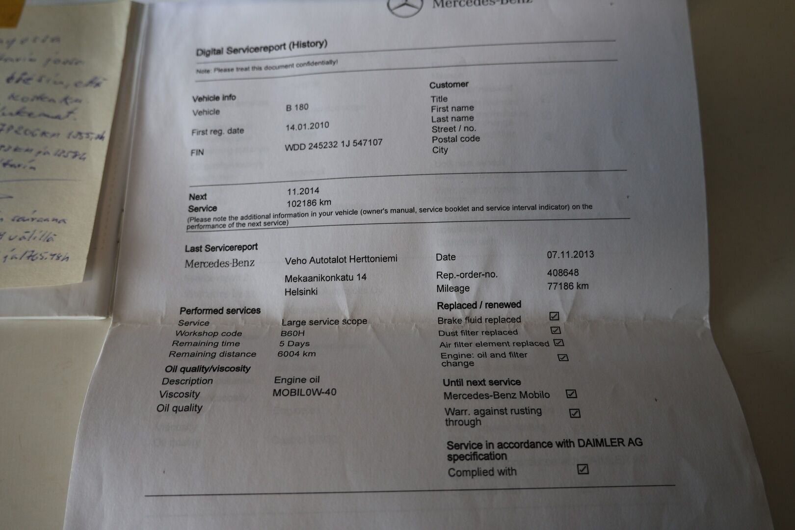 Mercedes-Benz B 2010 180 A Business - *YritysOutlet - Myydään vain Yrityksille* / Suomi-auto / Lohko+sisä / Vakkari / Vetokoukku / 2x Renkaat / Hyvät huollot!