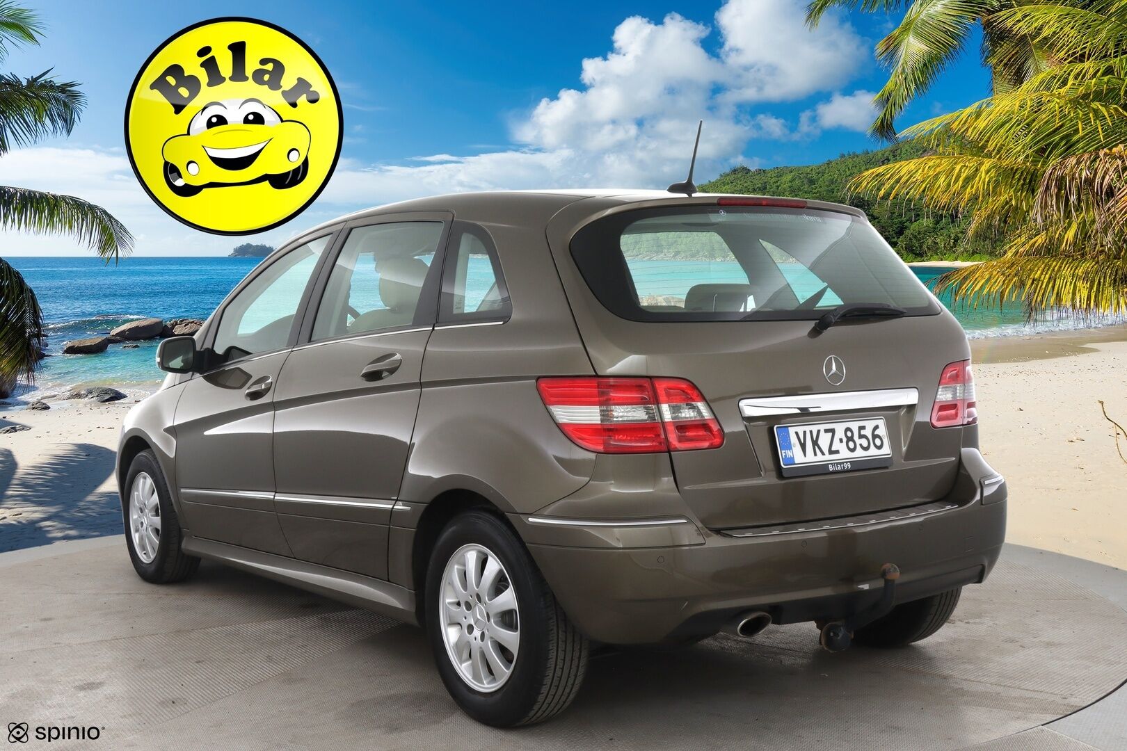 Mercedes-Benz B 2010 180 A Business - *YritysOutlet - Myydään vain Yrityksille* / Suomi-auto / Lohko+sisä / Vakkari / Vetokoukku / 2x Renkaat / Hyvät huollot!