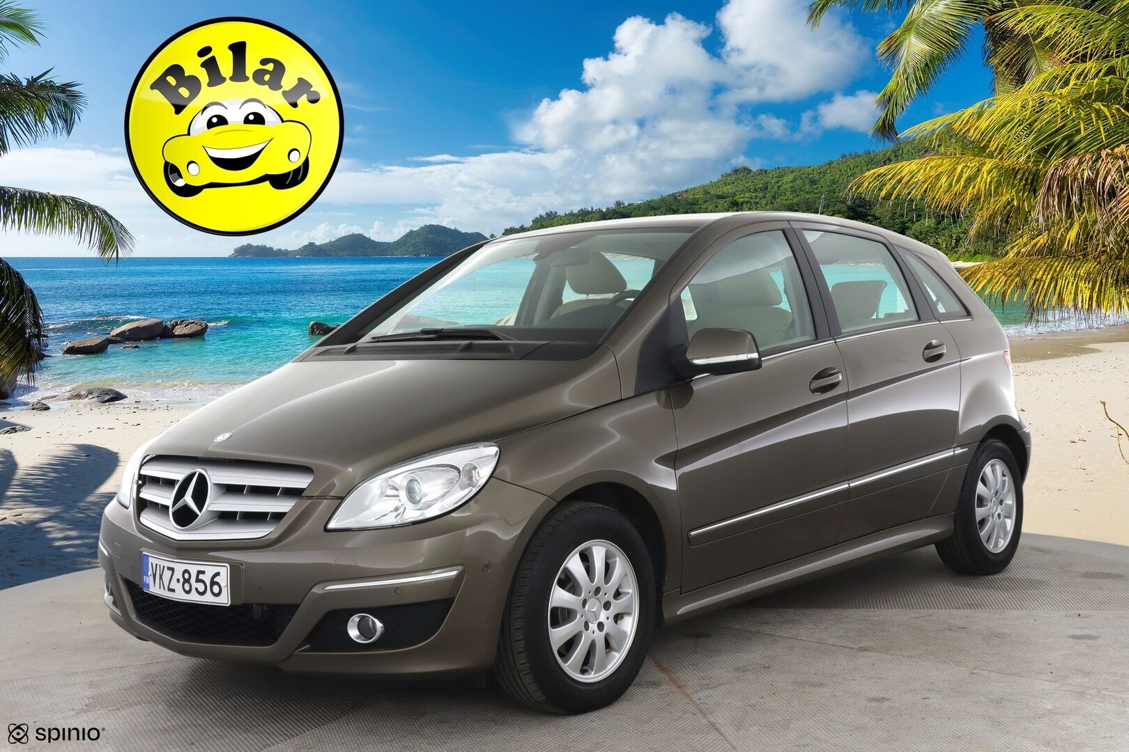 Mercedes-Benz B 2010 180 A Business - *YritysOutlet - Myydään vain Yrityksille* / Suomi-auto / Lohko+sisä / Vakkari / Vetokoukku / 2x Renkaat / Hyvät huollot!