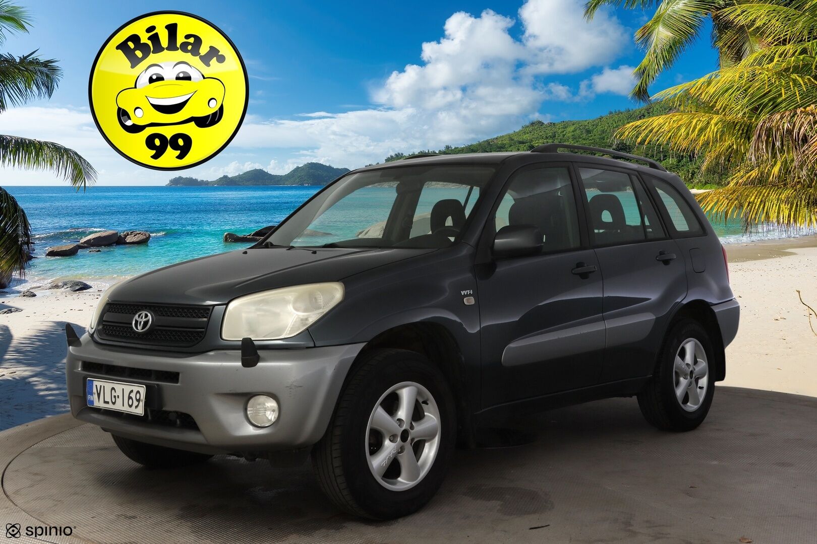 Toyota RAV4 2005 2,0 VVT-i 4WD * Lohkolämmitin / 2x renkaat / Vakkari / Tutkat * - *Kattavasti huollettu Suomiauto / Luotettavaa tekniikkaa edullisesti!*