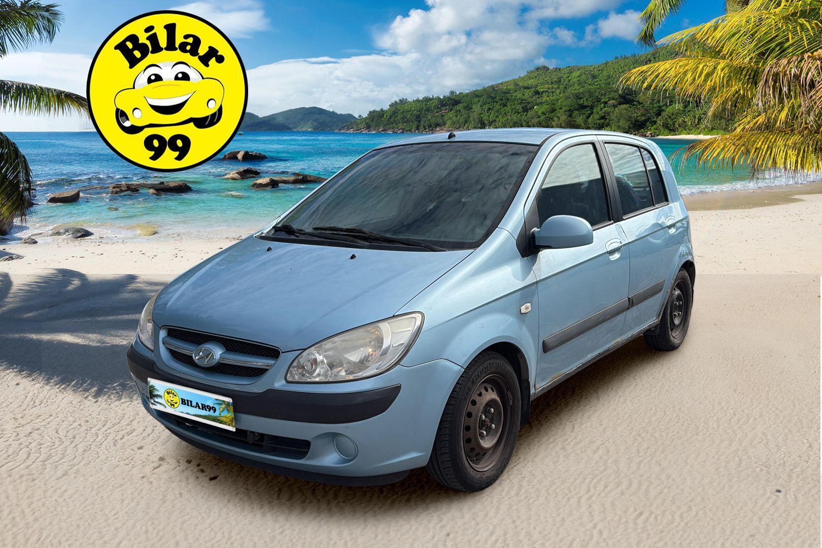 Hyundai Getz 2007 1,4 GLS 5d -YritysOutlet - Myydään vain yrityksille - - Leimaa 24.11.2026 | Lohkolämmitin sisäpistokkeella | Kahdet renkaat