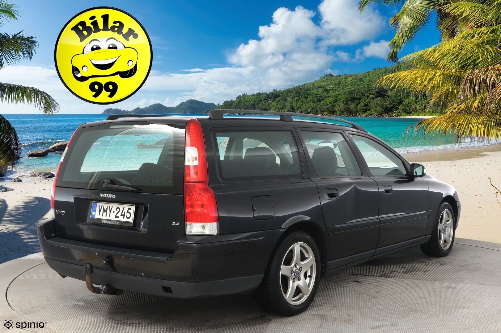 Volvo V70 2007 2,4 (140) Business man *MYYDÄÄN HUUTOKAUPAT.COM*