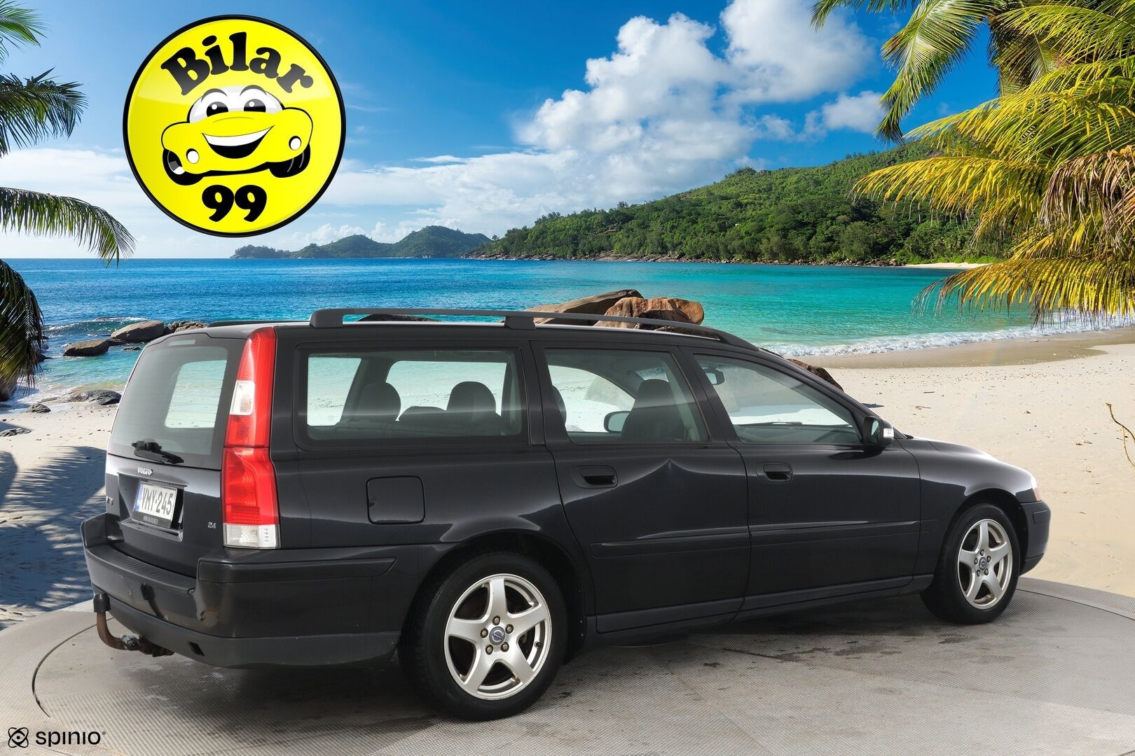 Volvo V70 2007 2,4 (140) Business man *MYYDÄÄN HUUTOKAUPAT.COM*