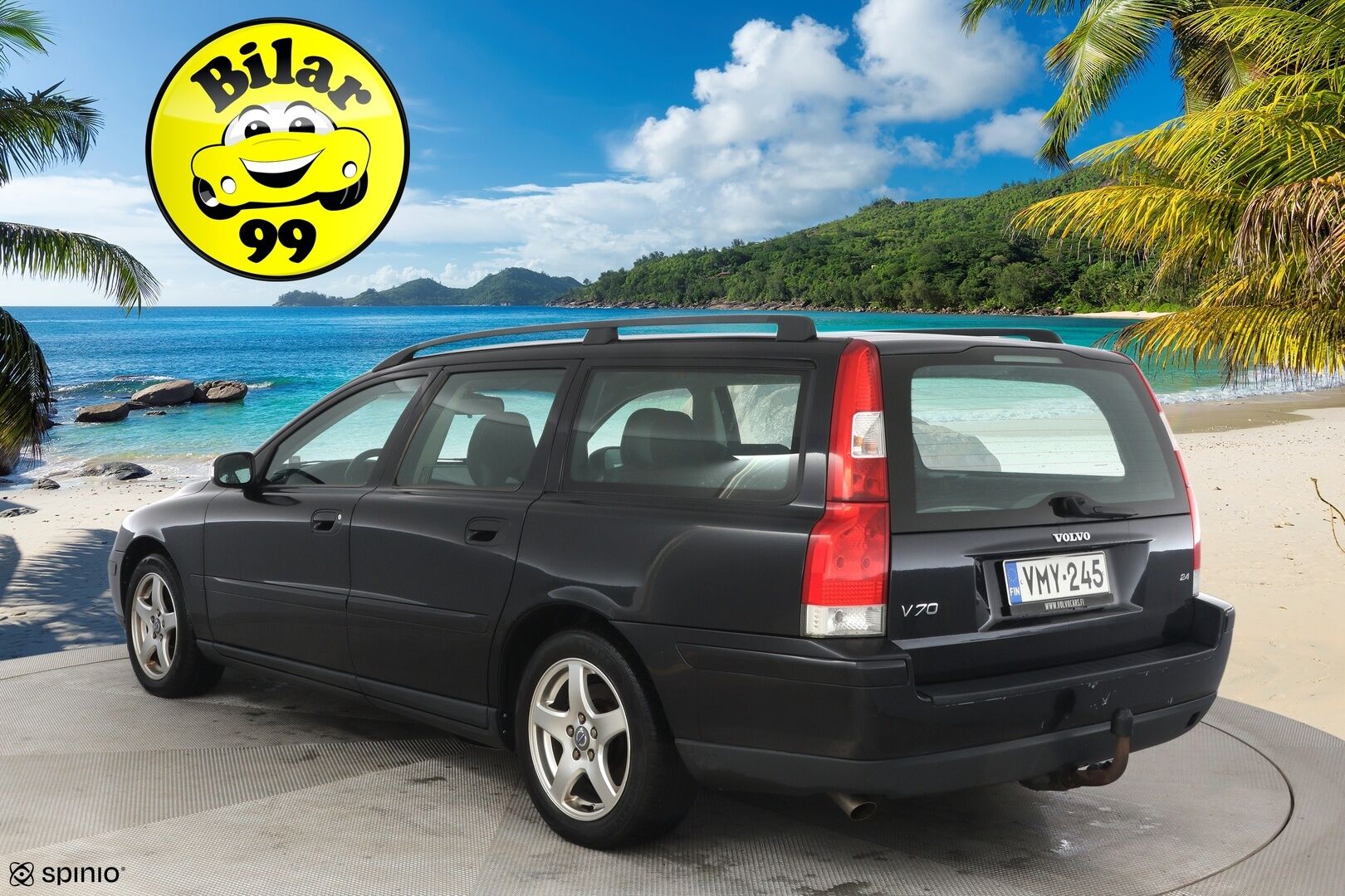 Volvo V70 2007 2,4 (140) Business man *MYYDÄÄN HUUTOKAUPAT.COM*