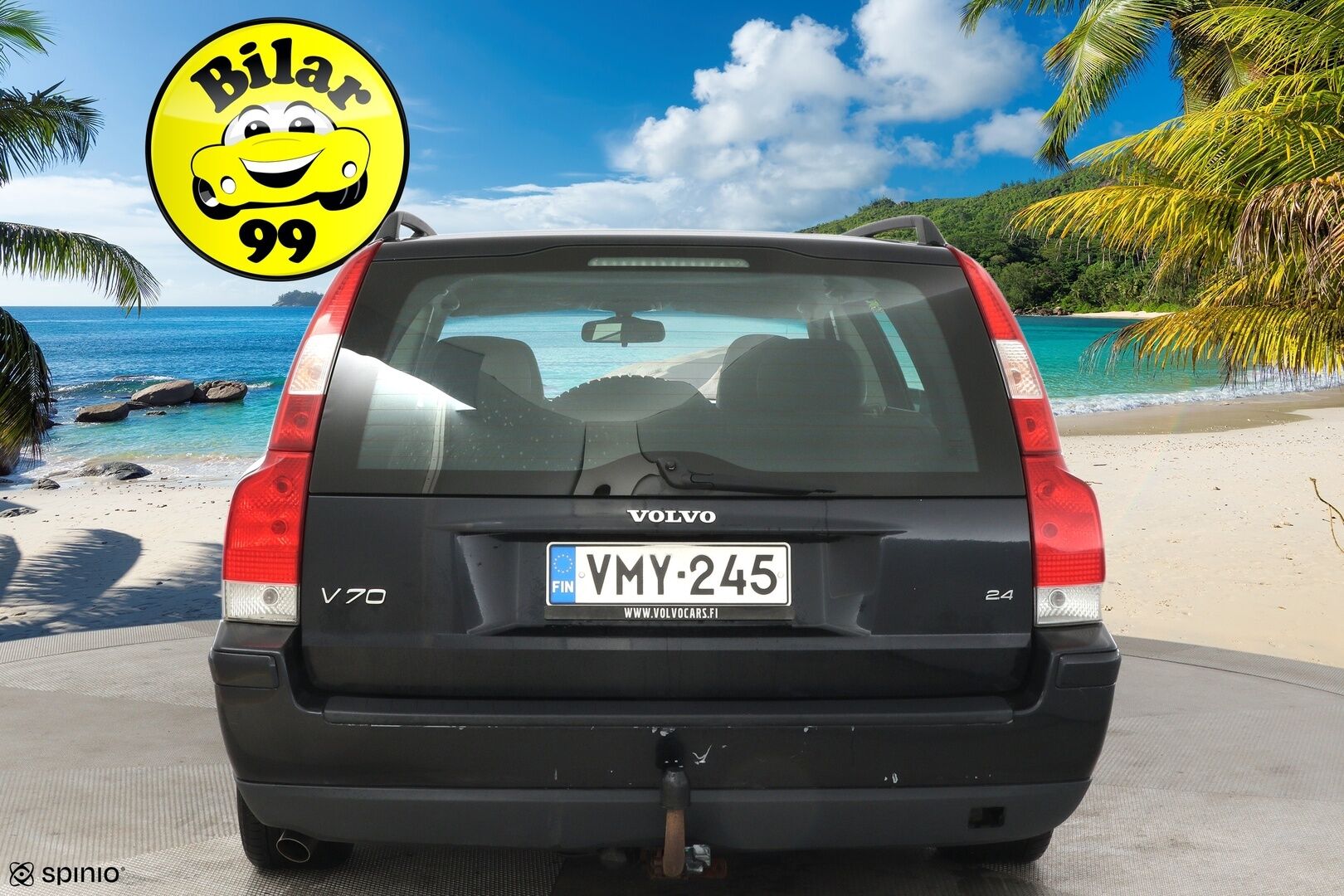 Volvo V70 2007 2,4 (140) Business man *MYYDÄÄN HUUTOKAUPAT.COM*
