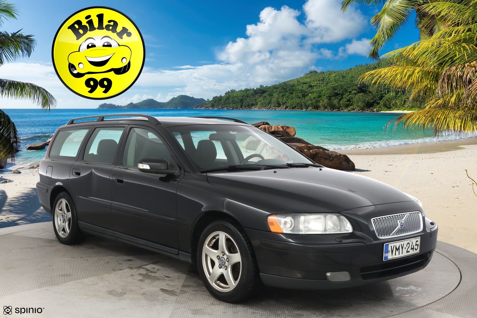 Volvo V70 2007 2,4 (140) Business man *MYYDÄÄN HUUTOKAUPAT.COM*