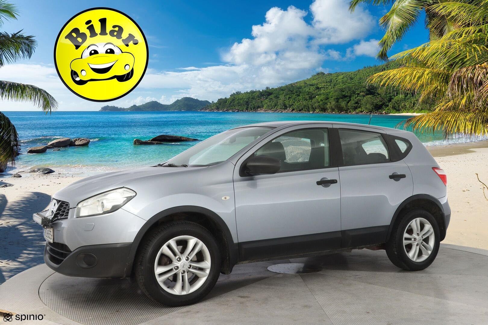 Nissan Qashqai 2013 1,6L Visia 2WD CVT Cruise - Lohko | Vakkari | kahdet renkaat Nissanin alumiinivantein | Säntillisesti huollettu | Seuraava katsastus 20.4.2027 | Suomi-auto