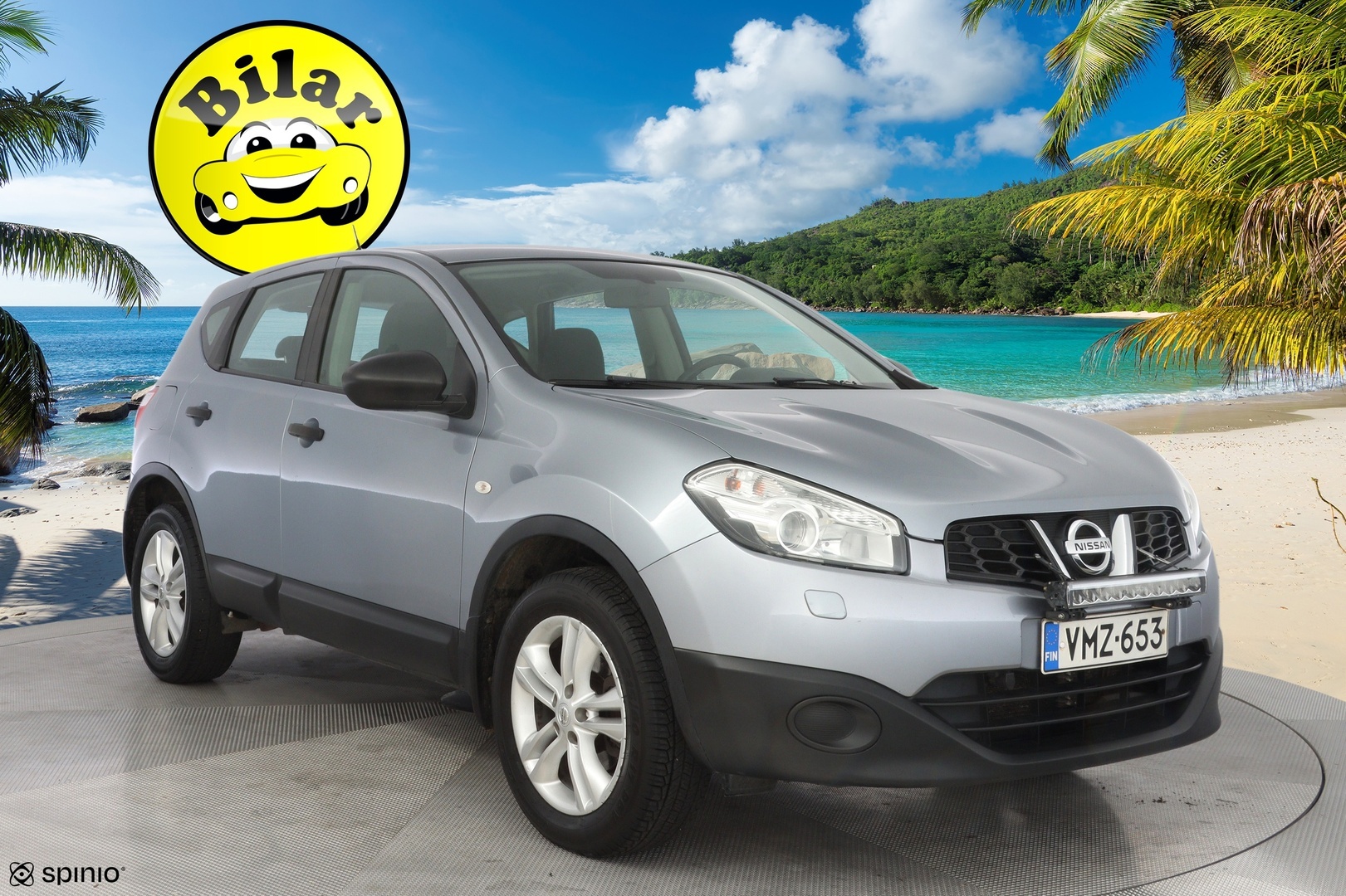 Nissan Qashqai 2013 1,6L Visia 2WD CVT Cruise - Lohko | Vakkari | kahdet renkaat Nissanin alumiinivantein | Säntillisesti huollettu | Seuraava katsastus 20.4.2027 | Suomi-auto