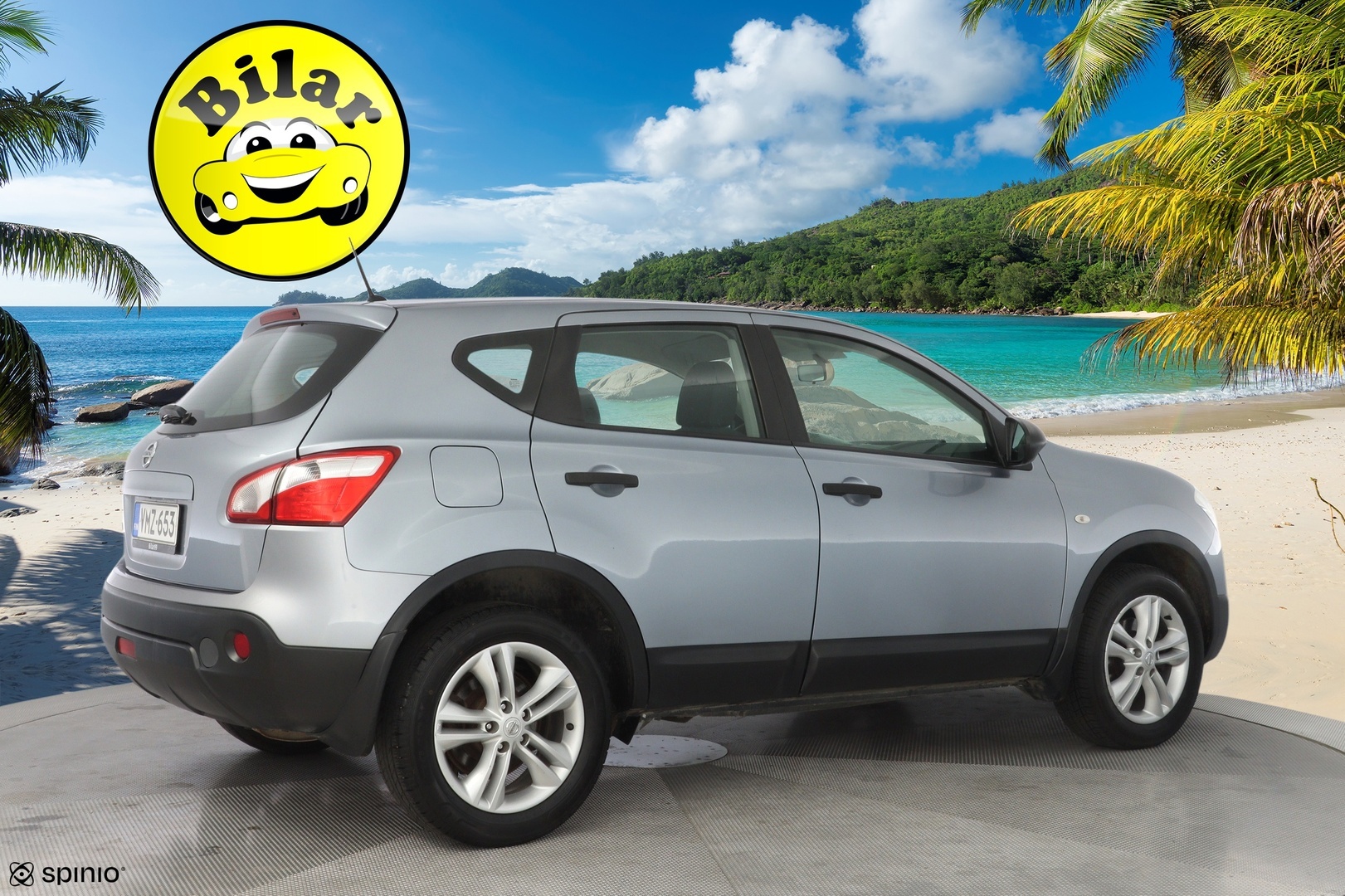 Nissan Qashqai 2013 1,6L Visia 2WD CVT Cruise - Lohko | Vakkari | kahdet renkaat Nissanin alumiinivantein | Säntillisesti huollettu | Seuraava katsastus 20.4.2027 | Suomi-auto