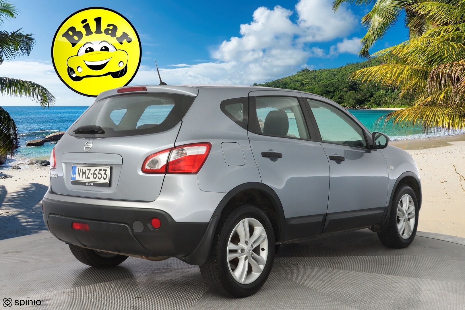 Nissan Qashqai 2013 1,6L Visia 2WD CVT Cruise - Lohko | Vakkari | kahdet renkaat Nissanin alumiinivantein | Säntillisesti huollettu | Seuraava katsastus 20.4.2027 | Suomi-auto