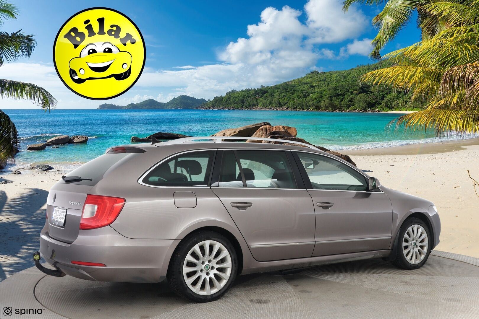 Skoda Superb 2013 Combi 2,0 TDI 140 4x4 Elegance Business DSG Autom. - *Myydään Huutokaupat.com* | Vakkari | Webasto | Muistipenkki | Navi | Nahkaisusta | Kessy | Tutkat | Koukku | 2x renkaat