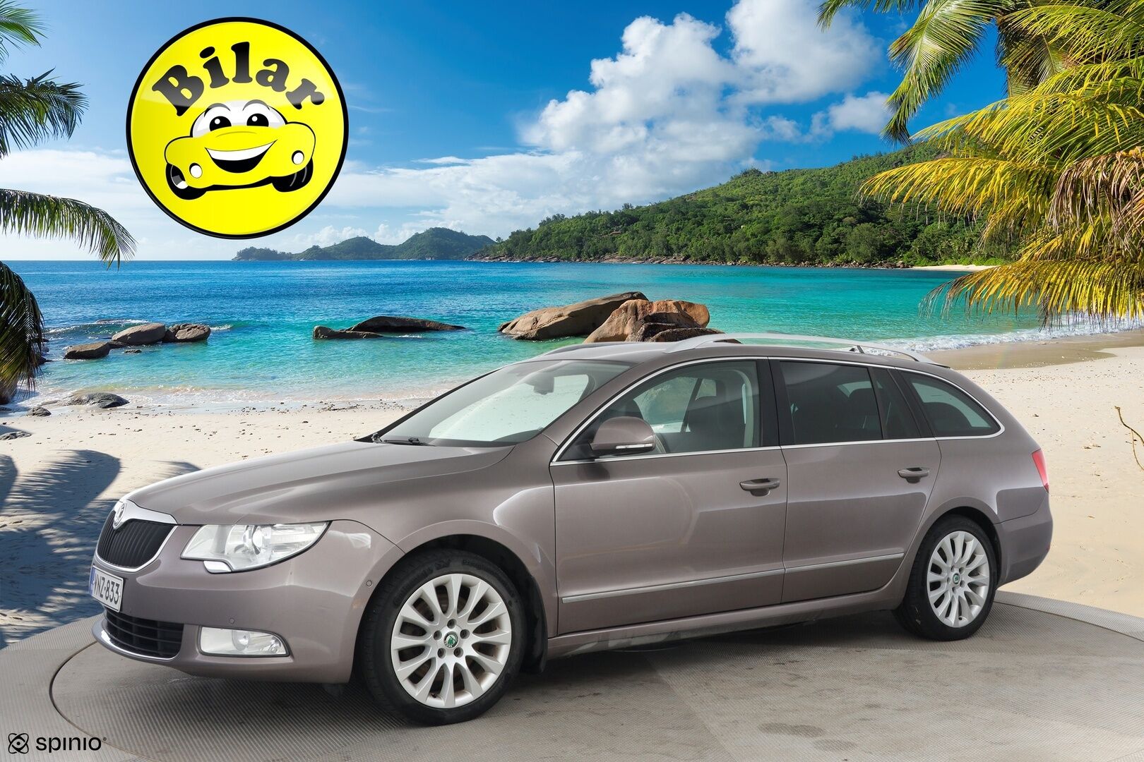 Skoda Superb 2013 Combi 2,0 TDI 140 4x4 Elegance Business DSG Autom. - *Myydään Huutokaupat.com* | Vakkari | Webasto | Muistipenkki | Navi | Nahkaisusta | Kessy | Tutkat | Koukku | 2x renkaat