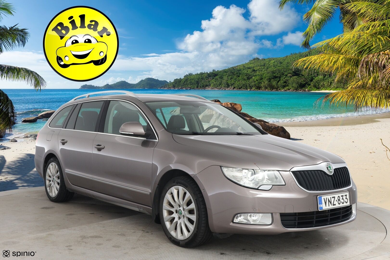 Skoda Superb 2013 Combi 2,0 TDI 140 4x4 Elegance Business DSG Autom. - *Myydään Huutokaupat.com* | Vakkari | Webasto | Muistipenkki | Navi | Nahkaisusta | Kessy | Tutkat | Koukku | 2x renkaat